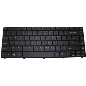 Laptop Toetsenbord Voor For ACER For TravelMate C110 Zwart Verenigde Staten Lay-out