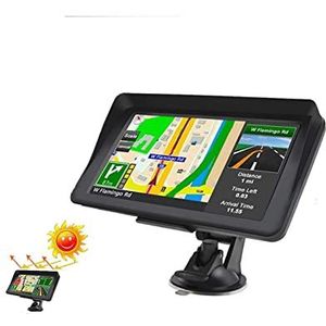 GPS-autonavigatiesysteem, 9 inch touchscreen GPS Navigatie met gratis kaarten 25 6m + 8GB Auto navigator videospeler achtercamera Voor auto, vrachtwagen, camper(Without Bluetooth)