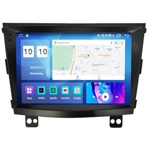 9"" Touch Car Stereo Radio DAB Head Unit GPS Navigatie voor Tivolan 2014-2017 Android 12 Autoradio Ingebouwde CarAutoPlay Achteruitrijcamera Ondersteuning DSP Bluetooth USB android auto (Size : 8+WIFI