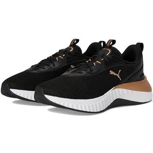 PUMA Dames Softride Sera Cross Training Shoes Sneaker, Zwart-Goud Ah25, 44 EU