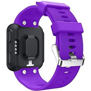 Chainfo compatibel met Garmin Forerunner 35 / Forerunner 30 Watch Strap, Premium Soft Silicone Watch Band Replacement Wristbands (Pattern 7)