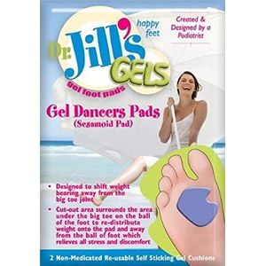Dr. Jill's Gel Dancer's Pads (Left Foot) van Dr. Jill's Foot Pads