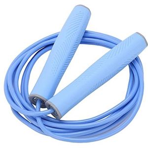 Touwtjespringen Touwtjespringen, Snelle Snelheid Touwtjespringen Kabel voor Vrouwen Mannen Kinderen, Touwtjespringen Training voor Fitness Oefening Thuis (Blauw)