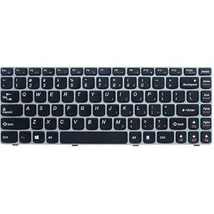 New Replacement Laptop Toetsenbord Voor For LENOVO V370 V370A V370G V370GT Colour Zwart With Grijs Frame Verenigde Staten Lay-out