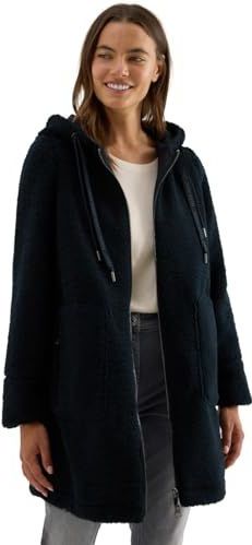 Cecil - Teddyjas - Blauw - Dames - Met Capuchon