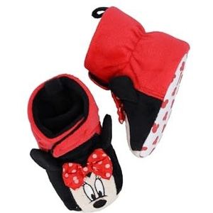 Ellepi Disney Minnie meisjes maanden pasgeborenen antislip pantoffels meisjes pantoffels kleine kinderen sneeuw winter laarzen doop babyschoenen, W42118, 16 EU