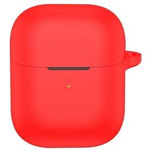 Voor Oraimo Freepods Neo OTW-330S Hoofdtelefoon Case Siliconen Case Valbestendig en Stofdicht Hoofdtelefoon Case (Rood)