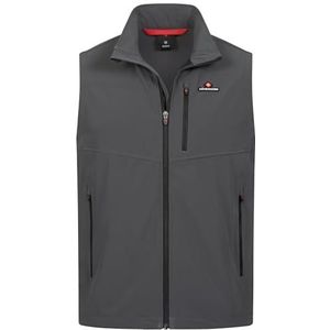 Höhenhorn Allalin Softshellvest voor heren, outdoor, joggen, softshell vest, grijs, 3XL