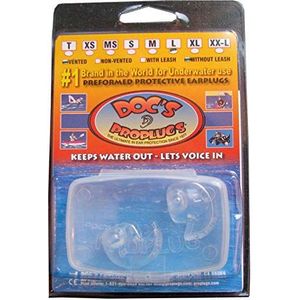 Doc's Pro Grote Geventileerde Oordopjes - Helder