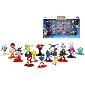 Sonic The Hedgehog Set van 18 gegoten figuren, speelgoed voor kinderen en volwassenen, 4,2 cm