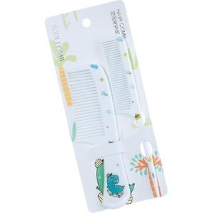 2Pcs Kids Haar Kam Set Scheiding Kam Ontwarren Haar Styling Plagen Kappers Voor Vrouwen Meisjes Ontwarren