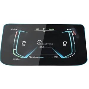 Displaybeschermfolie Voor BYD E3 2020 8"" Krasbestendige Geharde Auto Navigatie Schermbeschermer Transparante Veegfolie(2020-2021 Instrument Film 8"")