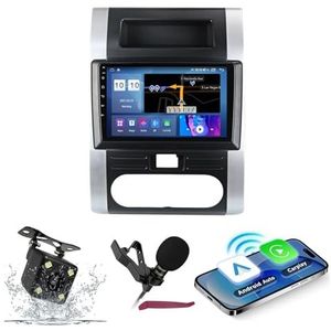 Android 14 Autoradio Navi voor N-issan X-Trail (2007-2013) 9 ""Schermradio met draadloze carplay Android Auto GPS Navigatieondersteuning Bluetooth 5.0 HIFI FM 5G-WiFi SWC MIC,M300s