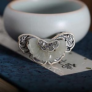 brooches for women ， ontwerp ingelegd chalcedoon vorm broche hanger retro charme zilveren sieraden 1st