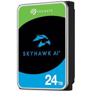 Seagate SkyHawk AI interne harde schijf 24 TB 7200 RPM 512 MB 3.5" SATA III