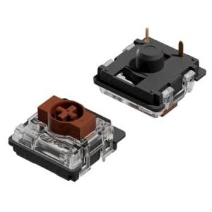 Gateron ks-27 Low Profile Switches voor Mechanische Gaming-Toetsenborden | Plate Mounted (Gateron Brown, 65 Stuks)