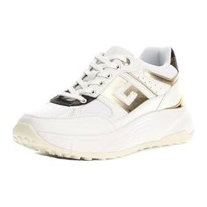 Guess - Fonzi - Hardloopschoenen - Kunstleer - Zwart - 6,6 cm Zoolhoogte