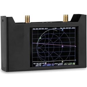 Antenne-analysator, Nanovna V2 3G Vector Network Analyzer 2,8 inch TFT-touchscreen SAA2 kortegolfantenne HF VHF UHF metalen VNA-tester, voor netwerkkabeldiagnostiek