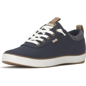 Keds Cntslp-5b Fashion Sneaker voor dames, Navy Canvas, 37 EU