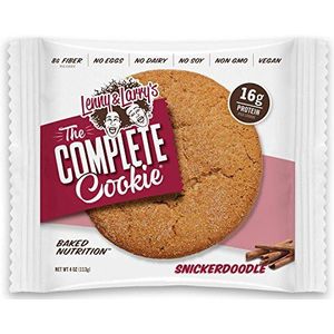 Lenny & Larry's Complete Cookie Proteïnereep Eiwit - Snickerdoodle - Kaneelkoekjes 12x113 g