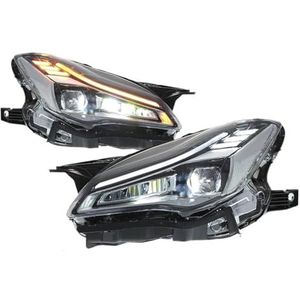 Auto Koplamp Lens Voor Maserati Voor Quattroporte 2013-2021 Upgrade Full Led Front Lampen Led Licht Koplampen Montage(Upgrade Headlights)