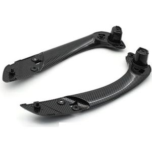 HLWXMDZ Voor R&enault Voor Megane 3 MK3 Fluence 2008-2016 Auto Voor Links Rechts Binnendeur Handgreep Grip 809540001R 809600007R Binnendeurgreep(Carbon,1 pair)