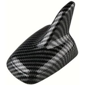 Audio- & videoantennes voor auto Shark autoantennevin van koolstofvezel, universeel decoratief onderdeel, niet-functioneel simulatie-onderdeel voor algemene auto's Auto-antenne(D-243)
