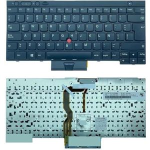 Russisch Spaans Latijns Thais toetsenbord voor Thinkpad T430 T430S T530 W530 X230 X230I Tablet L430 L530(LA NoBacklit Point)