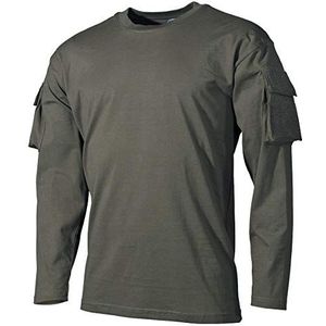 MFH US Met mouwzakken Overhemd met lange mouwen - OD Green maat 3XL