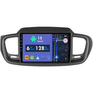RoverOne Autoradio GPS voor Kia Sorento 2015 2016 Carplay Android Auto Stereo Hoofdeenheid Bluetooth WiFi Radio Speler Sat Navigatie