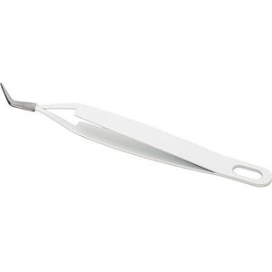 Pincet Precisiepincet, WIMPERPINET Roestvrij staal Gebogen PUNT Stevige APPLICATOR Tool Make-up