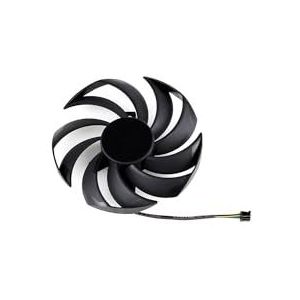 95MM PLD10010B12HH Koelventilator Vervanging voor MSI voor GeForce RTX 3070 3080 3090 Ti SUPRIM X Grafische Videokaart Koelerventilator(Black 1-Fan)