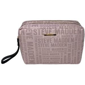 Steve Madden LARGE COSMETIC Bag (BLUSH)