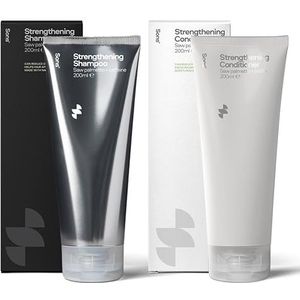 Sons Versterkende shampoo en conditioner voor mannen, DHT blokkerende formule ter bevordering van de haargroei, bevat zaagpalm, bij haaruitval en uitdunning - 1 maand
