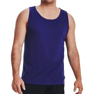 Under Armour Tech Tank voor heren 2.0, (468) Sonar Blauw / Zwart, L