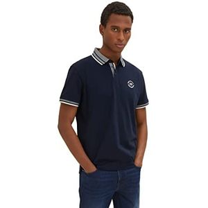 TOM TAILOR Poloshirt heren 1035575,10668 - sky captain blue,M