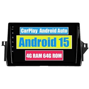 RoverOne Auto Stereo CarPlay Hoofd Unit voor Toyota Camry 8 VIII XV70 2020 2021 2022 2023 Android Auto Touchscreen Sat Navi Bluetooth WiFi Radio Speler