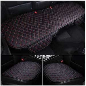 Beschermhoes Autostoel Voor Toyota Voor Camry Voor Highlander Voor Harrier Voor Sequoia Voor Corolla Voor Land Voor Cruiser Auto Kussen Accessoires(3PCS BlackRed)