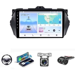 Android 13 Auto Stereo MP5 Player 9'' Screen Autoradio Voor Suzuki Alivio Ciaz 2014-2018 Car-play Android Auto GPS-navigatie Bluetooth RDS FM AM DAB+ Radio Stuurbediening Voice Control(NF-2 4Core 2+