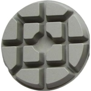 Ya Song 6 stuks 4 inch 100 mm diamantharsbinding vloerpolijstpad for het slijpen van vloeren, het vernieuwen en verwerken van marmer, graniet, beton en steen