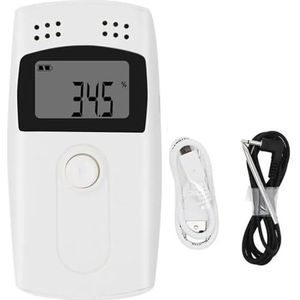 Mini USB-temperatuurdatalogger Digitale Vochtigheid Interne Sensor Hoge Precisierecorder Nauwkeurig En Gemakkelijk Te Lezen