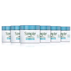 Simple Skin Quench Sleeping Crema Viso Hydratant, 50 ml, set van 6