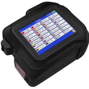 Mini Handheld Inkjet Printer Met Nozzle QR Code Productiedatum Mark Encoder Niet-gecodeerd Draagbaar(Printer with 2 ink)