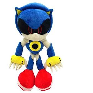 New Edition Robot Sonic Metal Sonic Knuffel Anime Supersonic Hedgehog Pluche Pluche Knuffel Verzamelbaar Speelgoed Cadeau