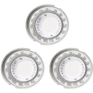 3 stks Vervanging Hoofd Scheermes, Compatibel Voor Philips, Scheerapparaat HQ3 HQ4 HQ54 Hq56 Hq46 HQ442 HQ300 HQ916 HQ6900 HQ6970 HQ6990 Scheermes