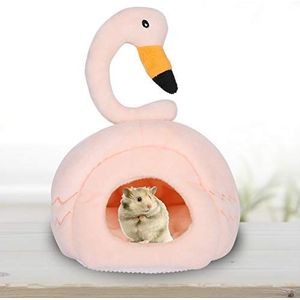 Hamsterhuis, Ventileer Hamster Rusthuis, Roze voor Chinchilla Eekhoorn Egel