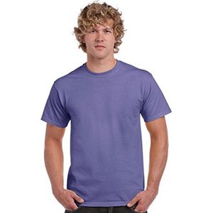 Gildan Heavy Cotton Tee heren T-Shirt, Paars, M