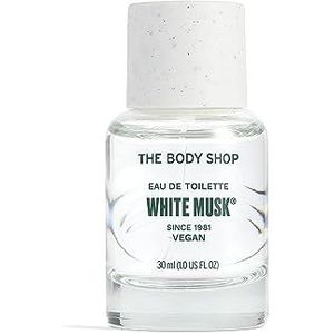 The Body Shop White Musk Eau de toilette, 30 ml, veganistisch, helder design