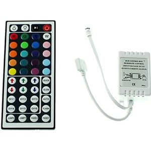 RGB LED 44Key Controller 12V 72W voor kleurwisselstrips 4-Pin plug + play