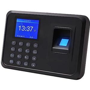 Inklokken in Machine, Biometrische vingerafdruk-aanwezigheidsmachine Slimme vingerafdruk-tijdregistratiemachine Tijdregistratierecorder Werknemer-werknemerapparaat Kantoorponsklok